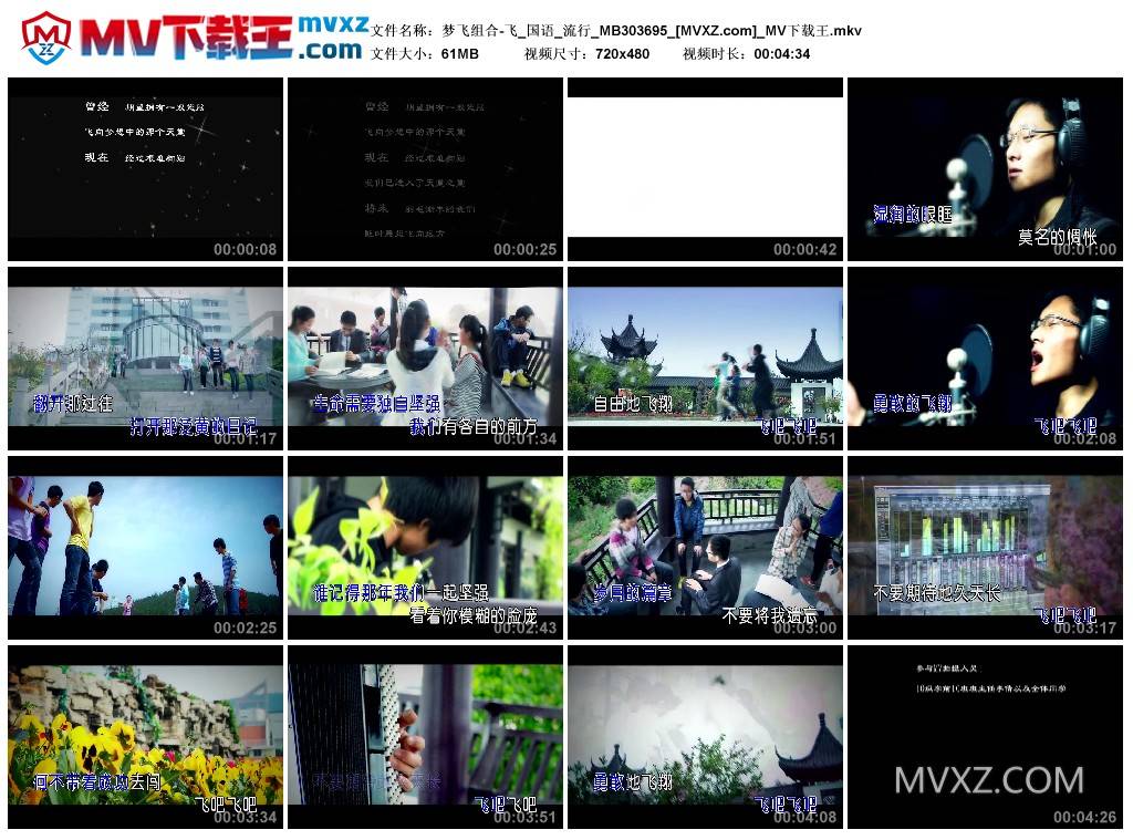 梦飞组合-飞_国语_流行_MB303695